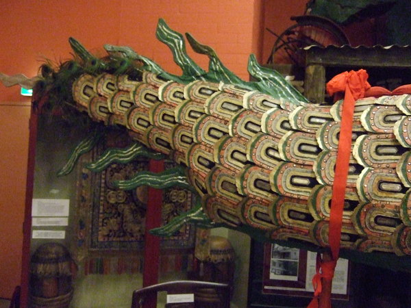The tail of Loong - the oldest, and surely one of the longest, Imperial Dragon in the world