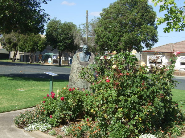 Pleasant park in Stanhope dedicated to local resident and former Australian Prime Minister, Sir John McEwen