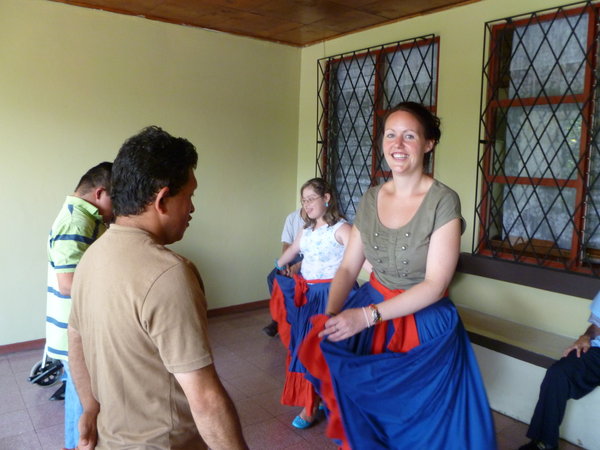 A Costa Rican dance lesson
