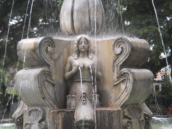 Central Park Boob Fountain