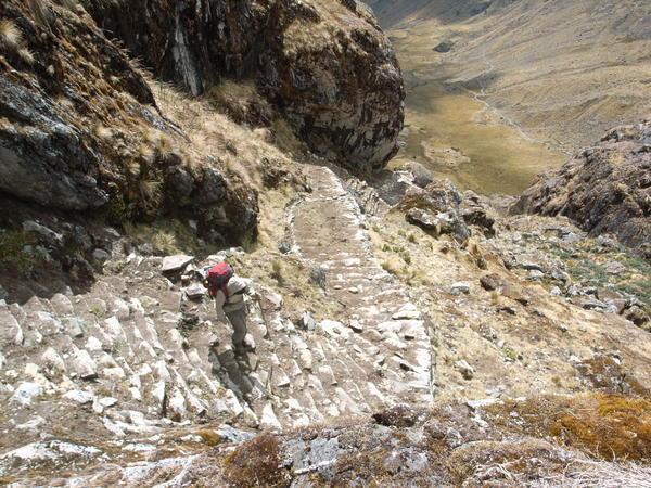 Inca steps.