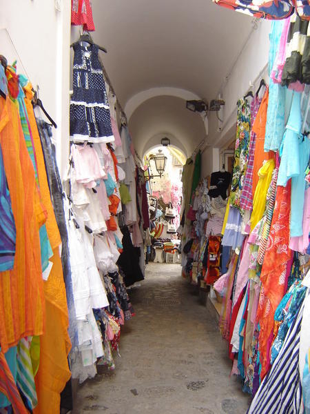 Streets of Positano