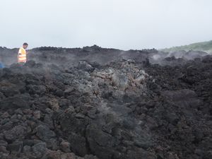 Pacaya old lava