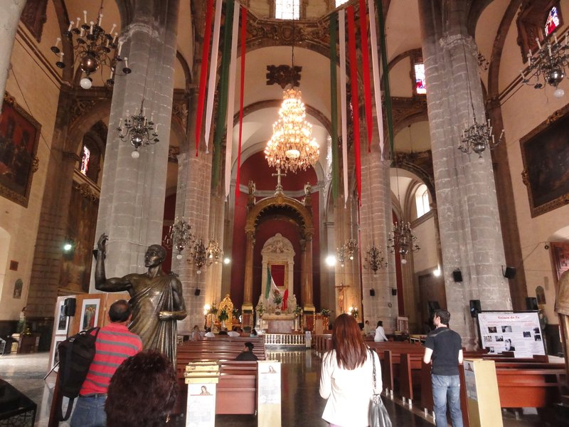 Inside Old Basilica