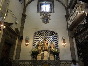 Inside Saint Michael chapel