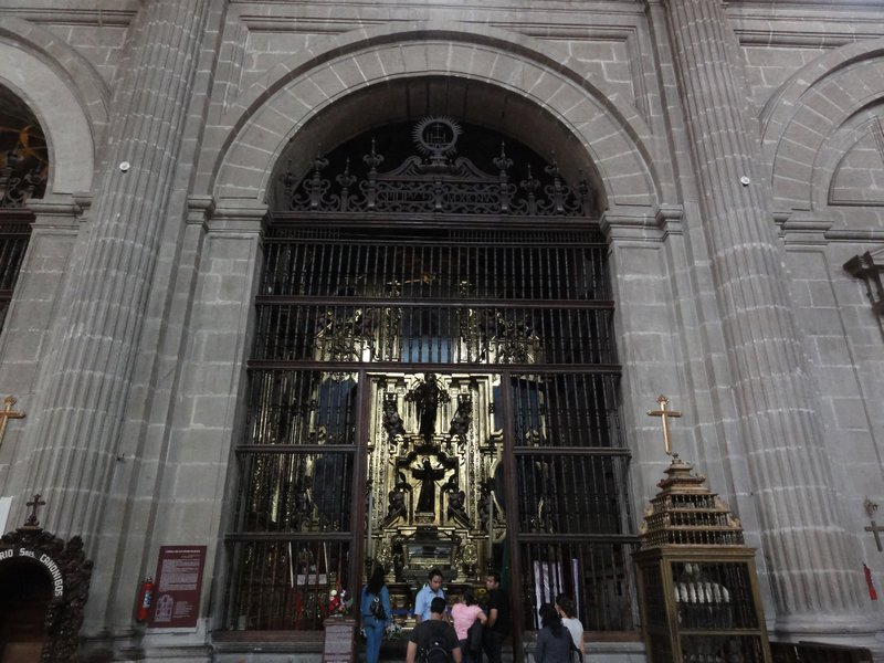 Last archway within the Cathedral