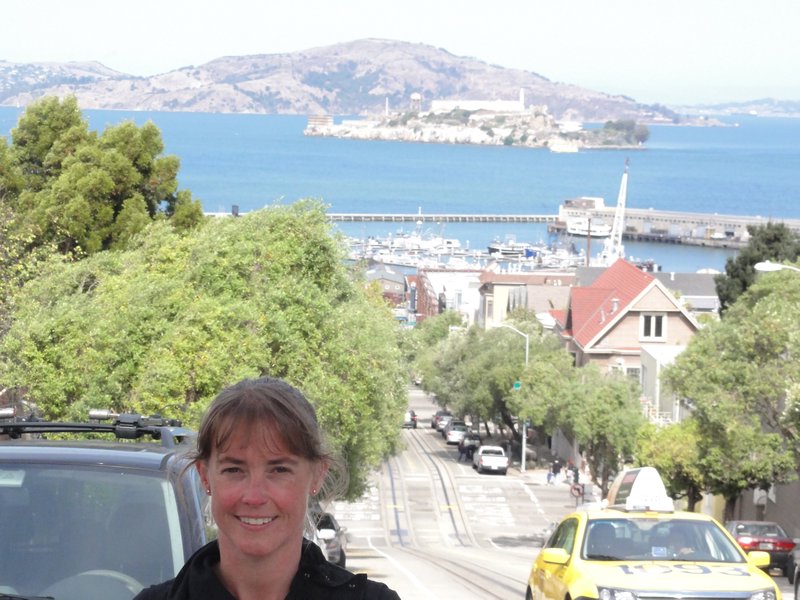Jill - Alcatraz in background