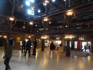 Old Faithful Inn - main lobby