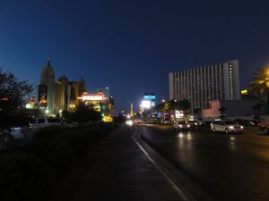 strip from front of luxor