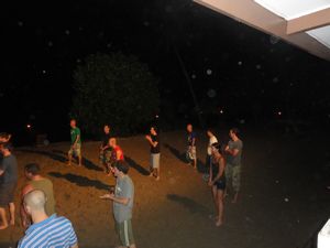 volleyball at night!!