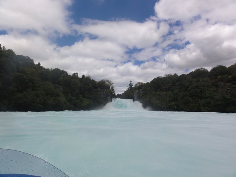 The Waikato River- Hukka Falls