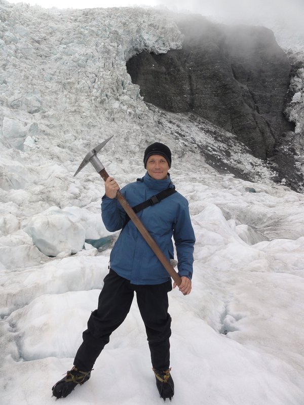 Franz Josef Glacier - ice pick!!
