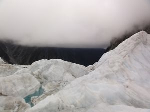 Franz Josef Glacier - low cloud