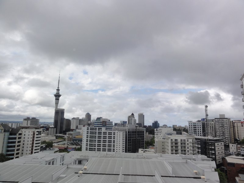 Auckland from our room yha