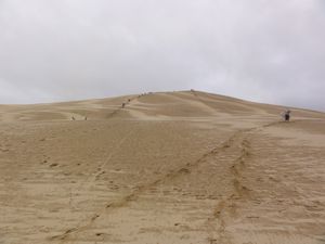 Te Paki stream - sand dunes