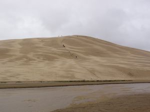 Te Paki stream - sand dunes