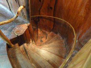 Kauri Museum - staircase