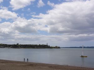 Waitangi treaty grounds across water
