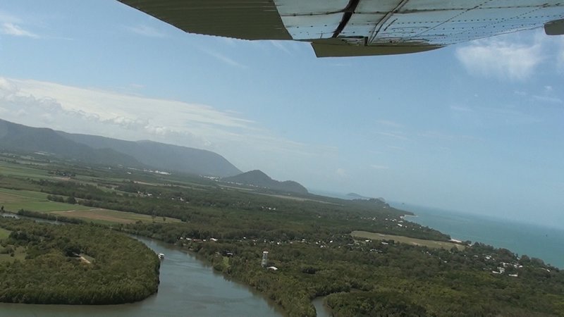 Barron River on take off