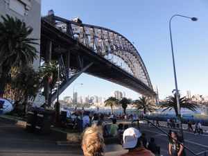 Sydney Harbour Bridge 5pm