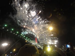 Sydney New Year Fireworks 2011