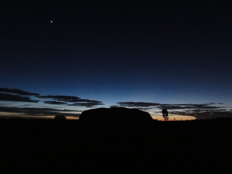 Mount Uluru 4am