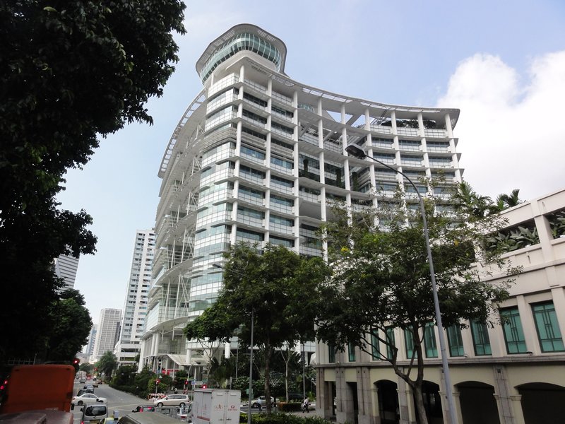 Singapore building near Boulevard