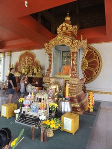 Wat Khun Aram temple - Mummified Monk
