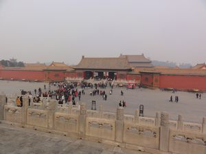 View from Hall of Central Harmony