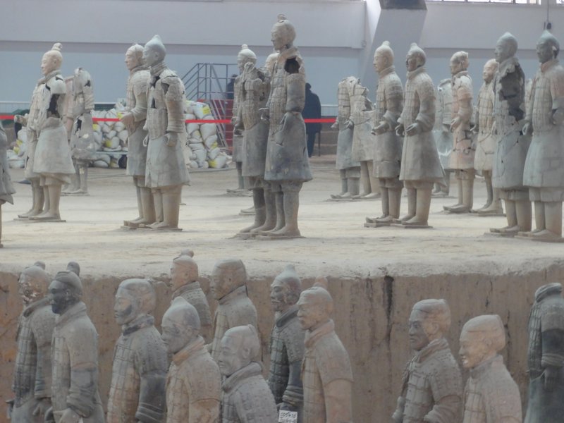 Terracotta Army - reassembled army