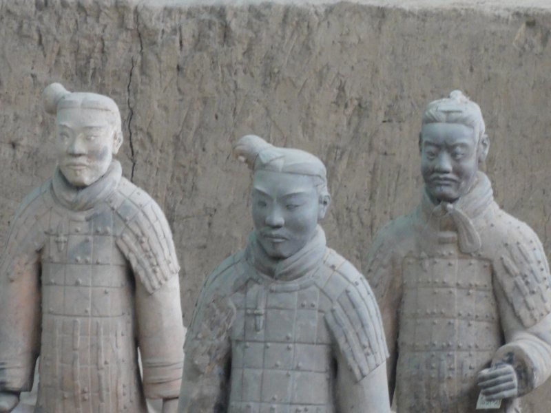 Terracotta Army - reassembled army