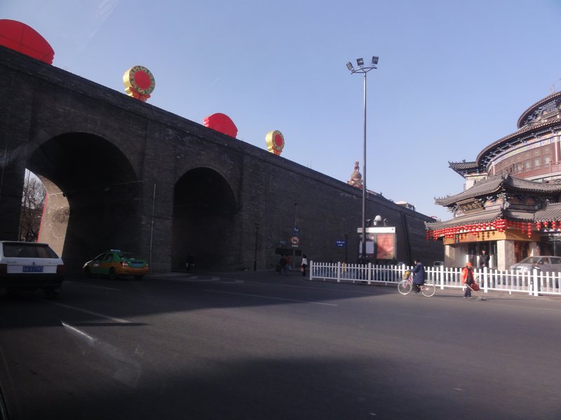 Xian city wall 