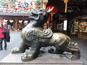 Chenghuang Miao -  Old City Statue