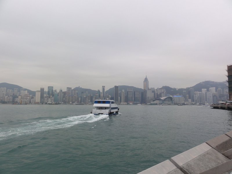 View from Kowloon towards HK Island