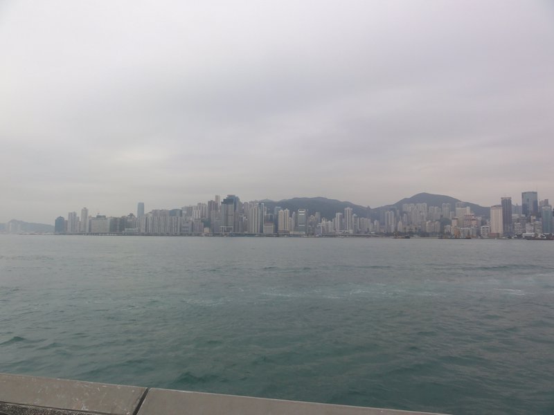 View from Kowloon towards HK Island
