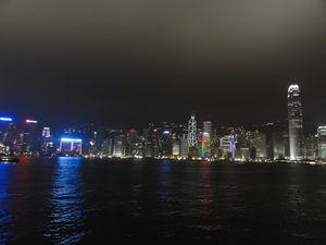HK Island looking across from Kowloon