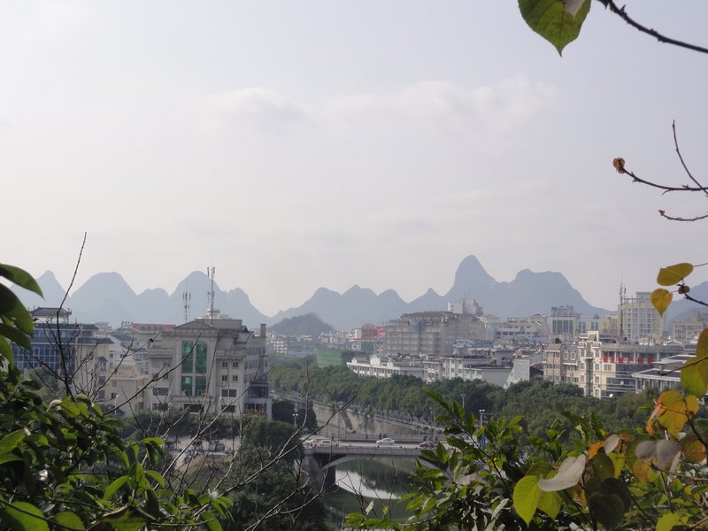 Guilin City - View from Elephant Trunk Hill