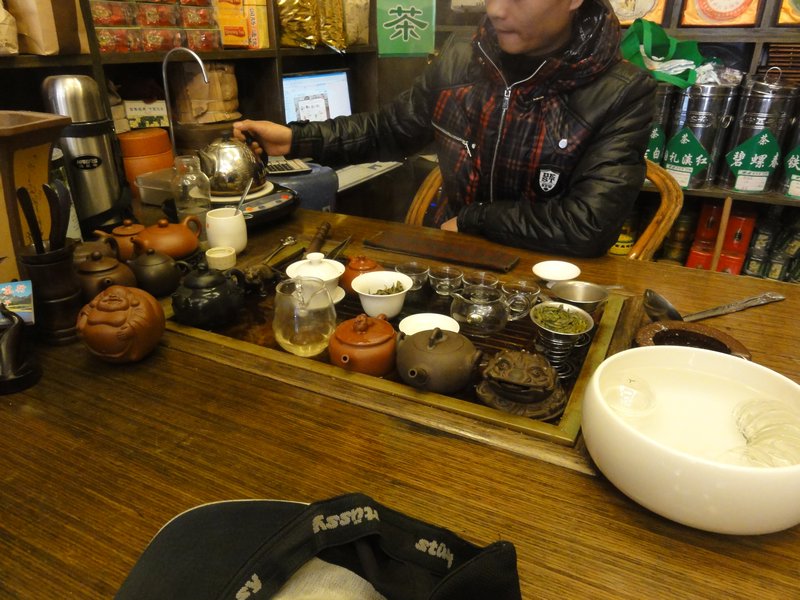 Yangshou town - Tea cermony