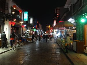 Yangshou Town at Night