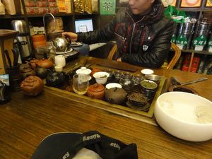 Yangshou town - Tea cermony