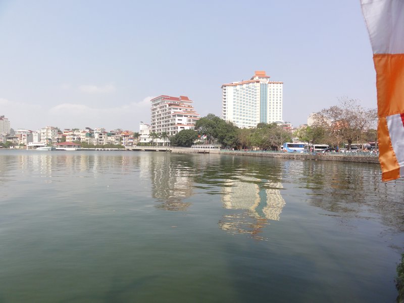 Hoan Kiem Lake, also known as Sword Lake
