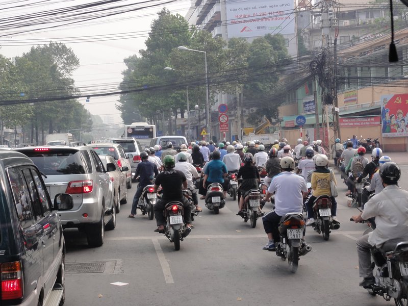 Ho Chi Minh - mopeds