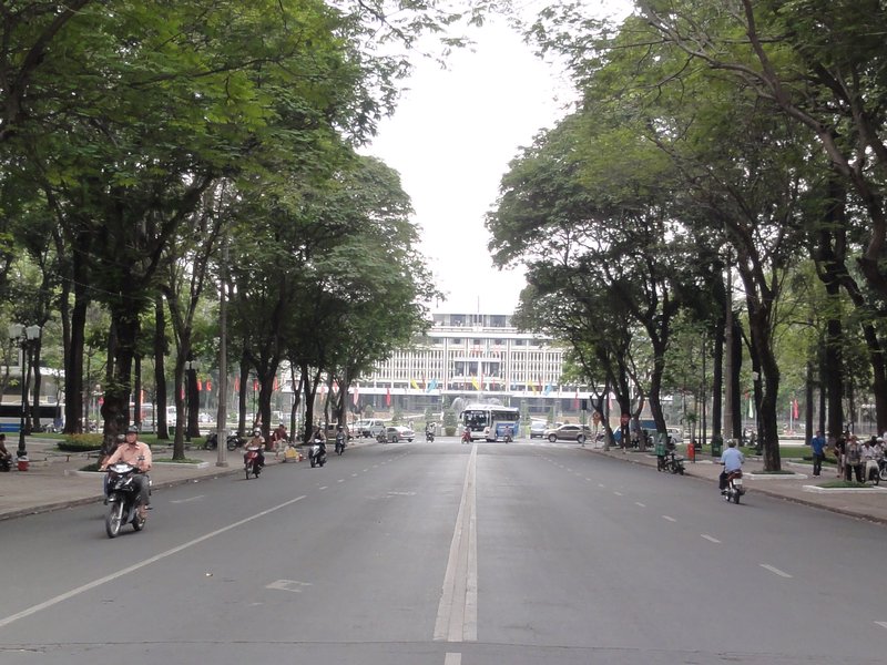 Palace of Reunification road
