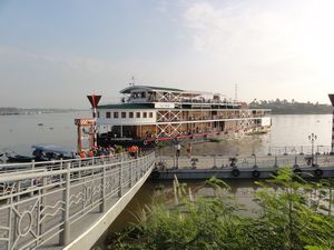 Mekong Delta - Car Ferry to chau doc