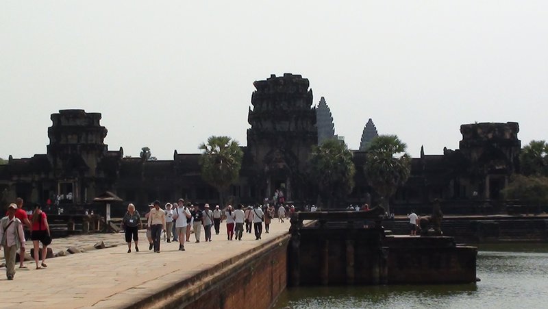 Entrance to Angkor Watt