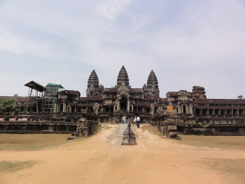 Angkor Watt main temple