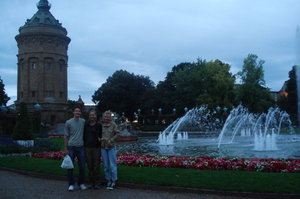 With Caroline in Mannheim