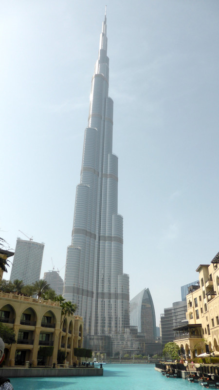 Das höchste Gebäude der Welt, der Burj Khalifa.