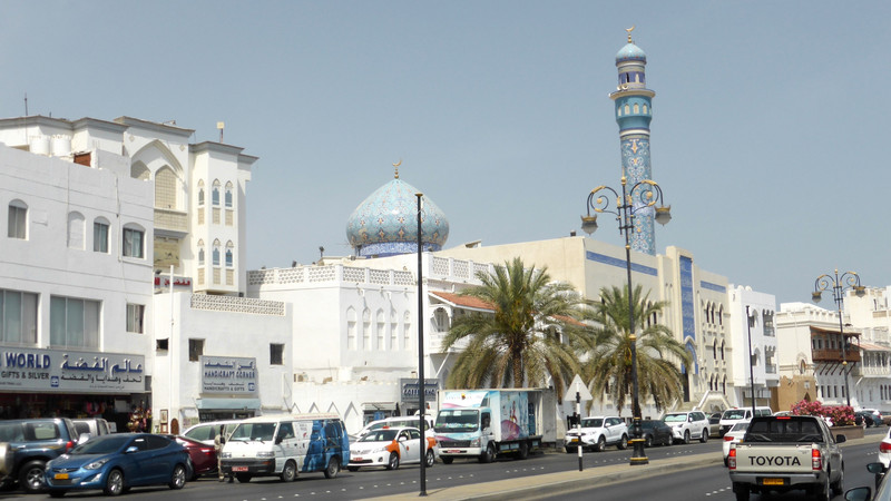Eine von vielen Moscheen in Maskat.