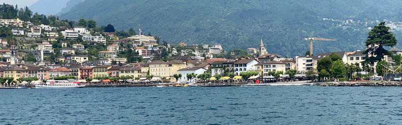 Ascona vom See aus